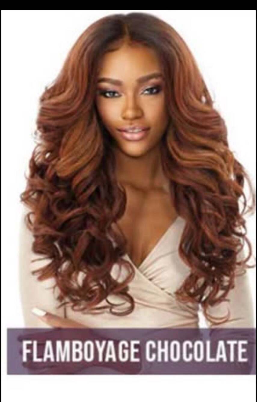 Sensationnel Cloud 9 Swiss HD What Lace Wig - Latisha (LDW001) in Flamboyage Aub